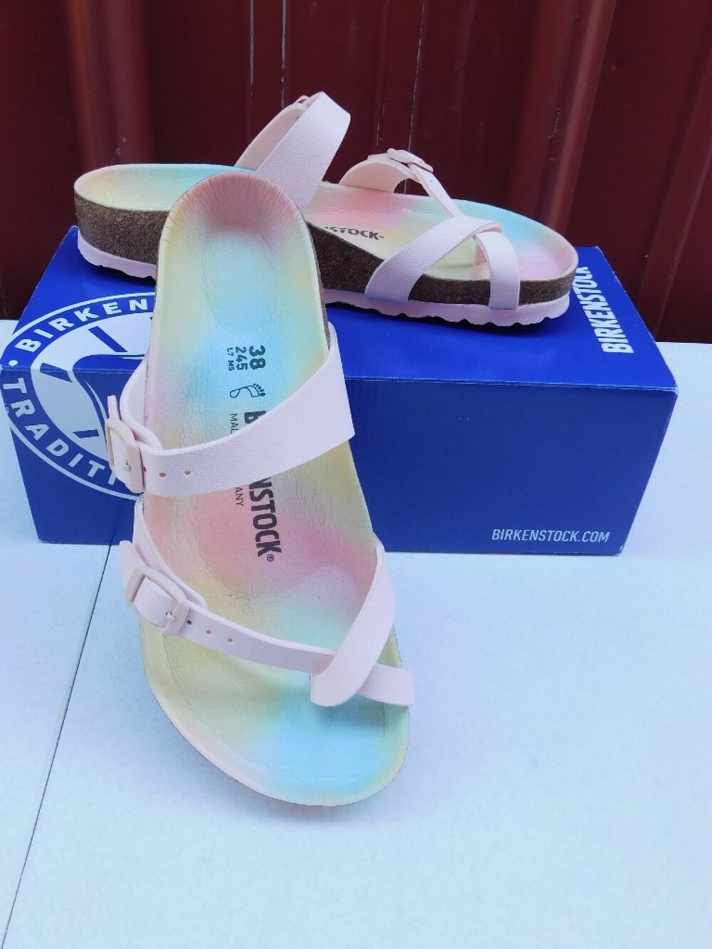 Birkenstock Mayari Light Rose Sandal L 7 M 5